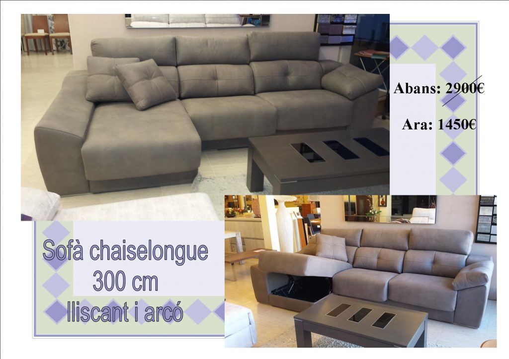 SOFÀ OFERTA